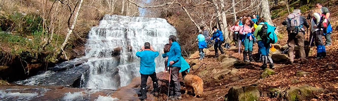 Cascada de la Salceda
